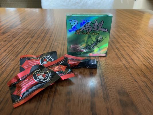 Comprimidos pretos chineses de Ant Pills Cardboard Box Erection para homens