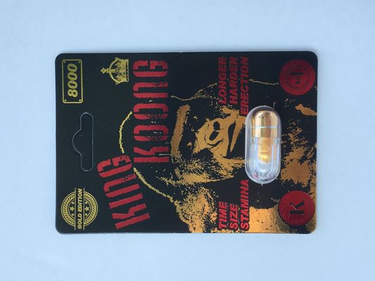 Comprimidos de 1 deficiência orgânica eréctil do rei Kong Tablet Men dos comprimidos da caixa 24